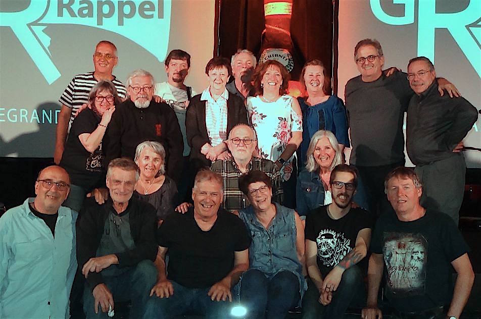 Une parie de l'équipe de bénévoles du Grand Rappel 2018